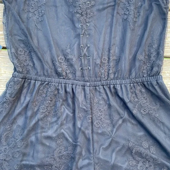 Lacey Black Romper by Express - Picture 14 of 16